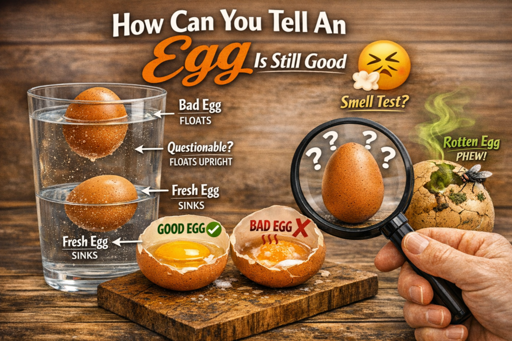 A very clear instruction on How Can You Tell An Egg Is Still Good